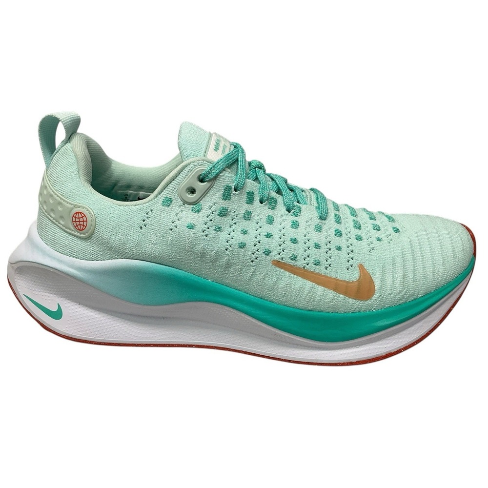Nike ReactX Infinity Run 4 Jade Ice/Picante Red DR2670-300 Women Size 8 No Box